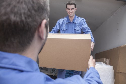 Van service helping with a move in Bermondsey