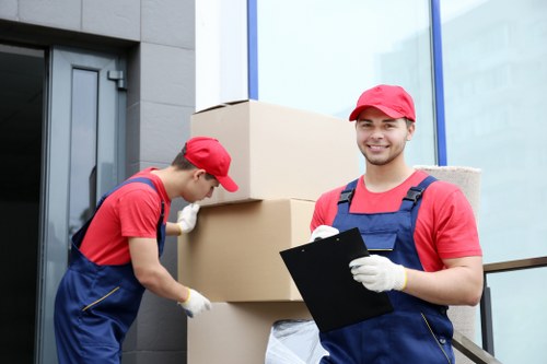 Professional removal team handling a local move in Bermondsey