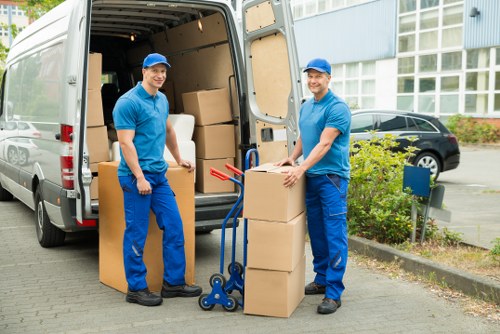 Liability and safe handling during a moving service
