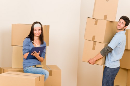 Office furniture transport and logistics for a Bermondsey workplace move