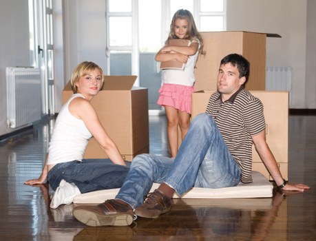 Variety of cardboard boxes for home and office packing